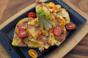 Bauernfrühstück aus dem Air Fryer