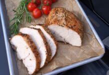 Putenbrustfilet mit Kräuter-Knoblauch-Marinade
