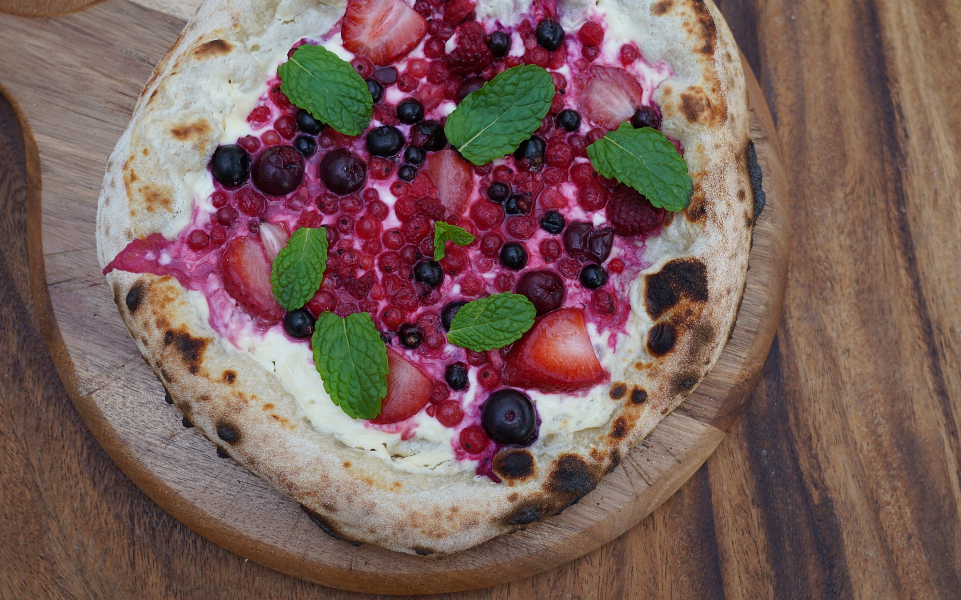 Käsekuchen-Pizza