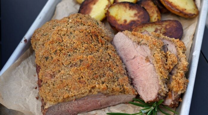 Kalbsrücken vom Grill