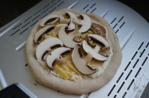 Pizza Ricotta Champignon 02