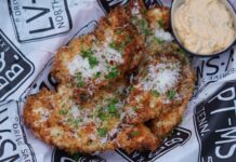 Parmesan-Hähnchen aus dem Air Fryer
