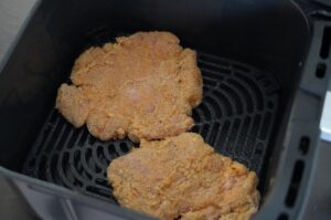 Schnitzel in der Heissluftfritteuse 04