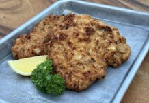 Schnitzel aus der Heißluftfritteuse