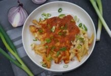 Schupfnudeln im Flammkuchen-Style