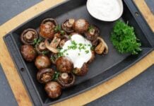 Air Fryer Champignons