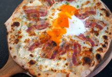 Carbonara-Pizza