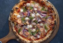 Pizza Frutti di Mare Meeresfrüchte-Pizza