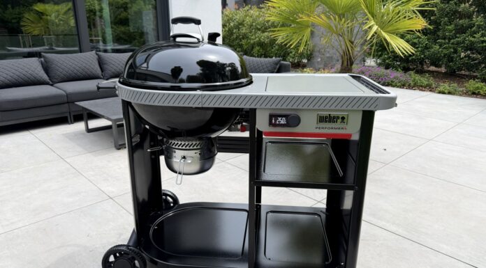 Weber Performer Premium Smarter Holzkohle Kugelgrill Test