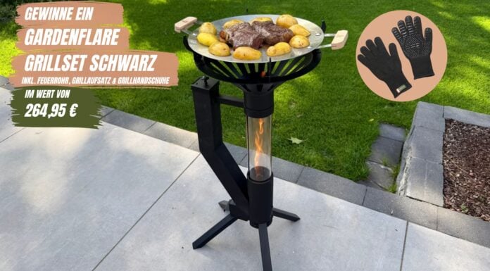 Gewinne ein Gardenflare Grillset