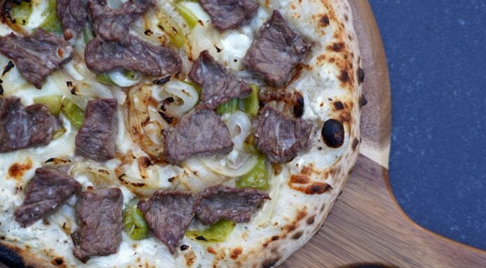 Philly Cheesesteak Pizza