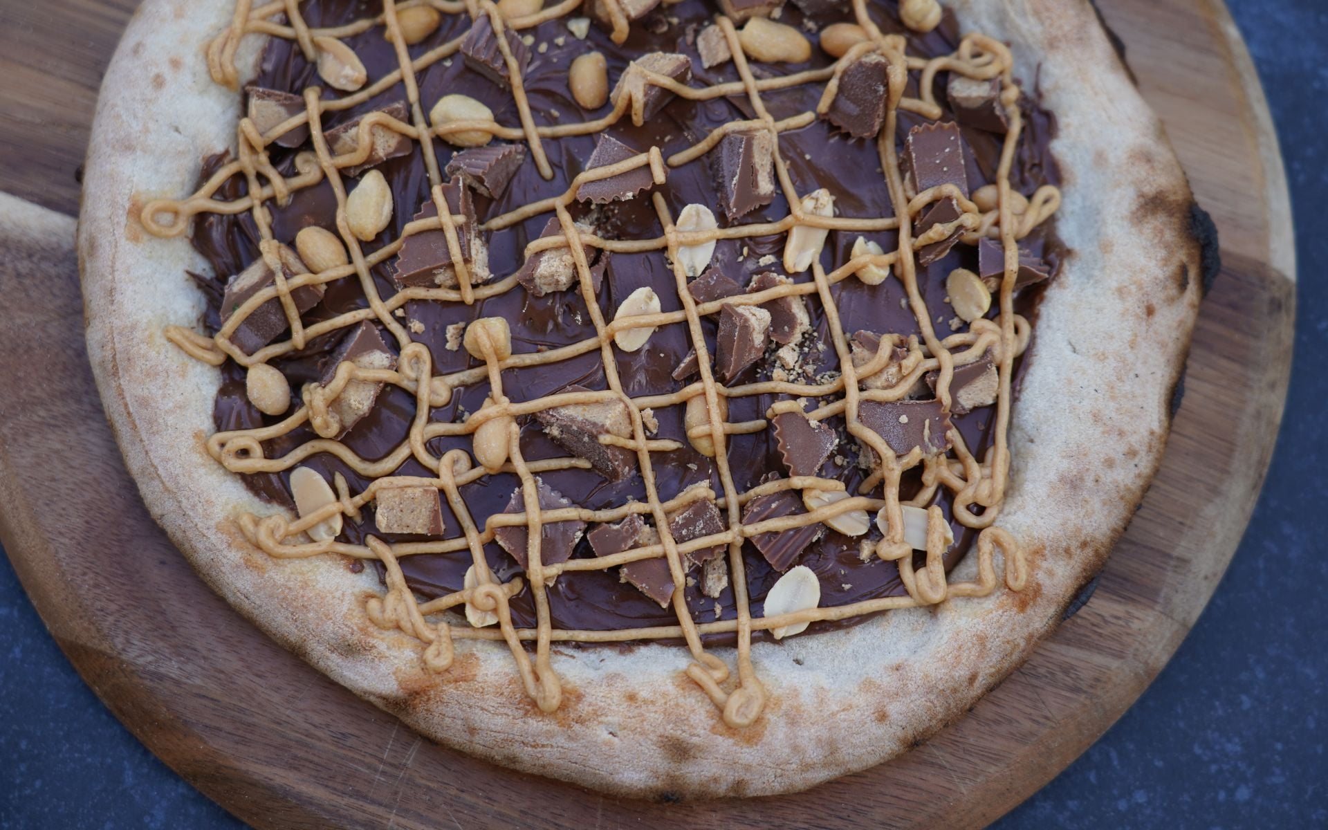 Peanut Butter Cup Pizza