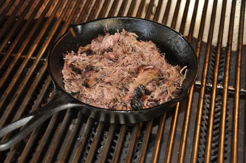 Pulled Beef in Pfanne