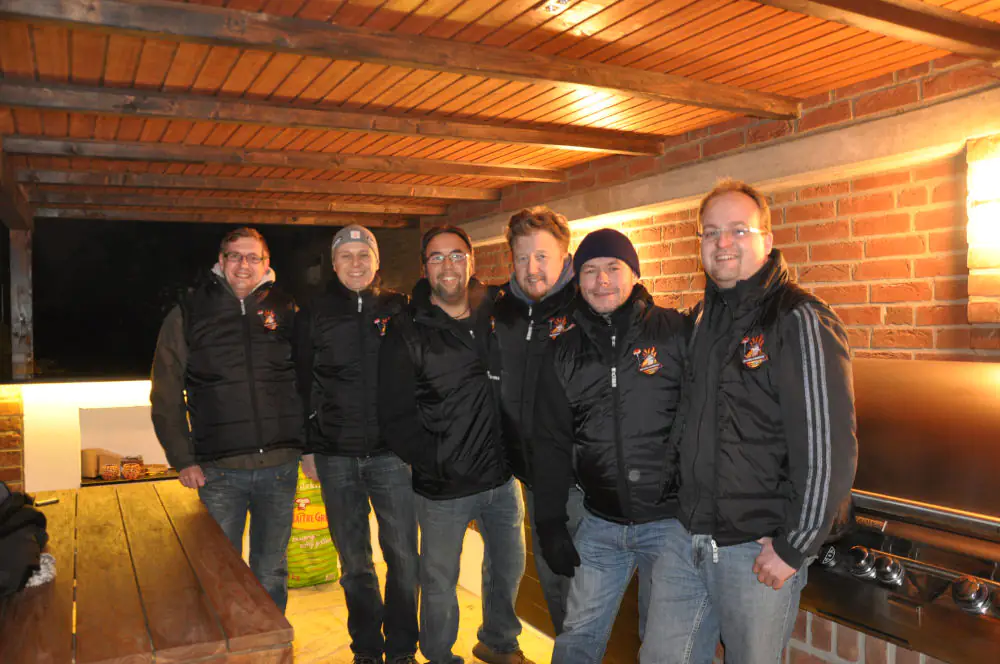 Wintergrillen bei den BBQ Wieseln Niederrhein mit Radio KW
