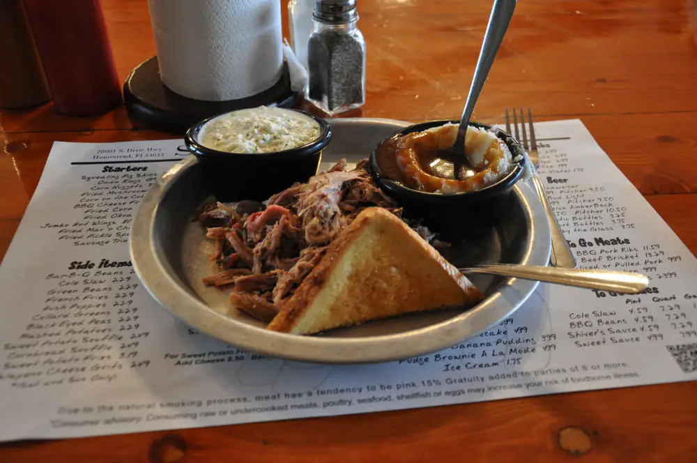Pulled Pork @Shivers BBQ Homestead