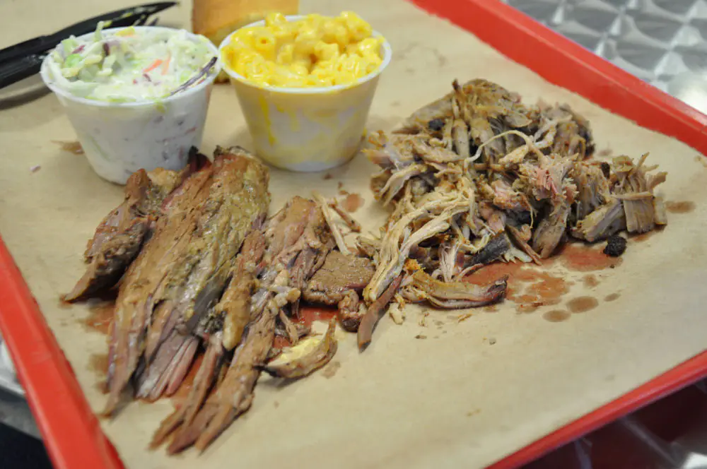 Brisket and Pulled Pork @Captains BBQ Palm Coast