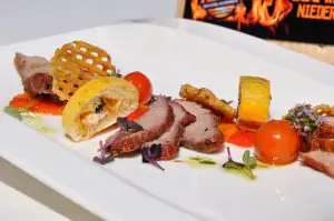 Der 2.Gang der BBQ Wiesel Niederrhein bei der Dingdener Grillmeisterschaft