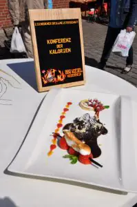 Das Dessert der BBQ Wiesel Niederrhein bei der Dingdener Grillmeisterschaft