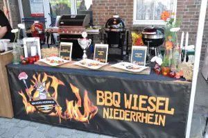 Alle 3 Gänge der BBQ Wiesel Niederrhein