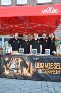 Das Team der BBQ Wiesel in Dingden