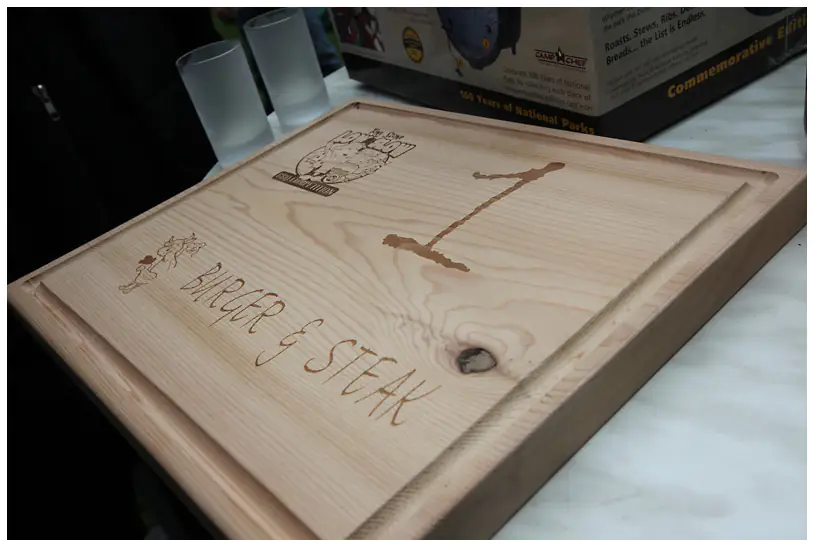 1.Platz bei der Tony Stone Low & Slow BBQ Competition für Burger und Steak