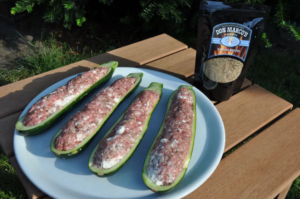 Gefüllte Zucchini mit Don Marco's Dancing Sirtaki
