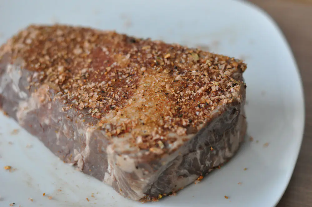 US-RibEye mit Flaming Dust