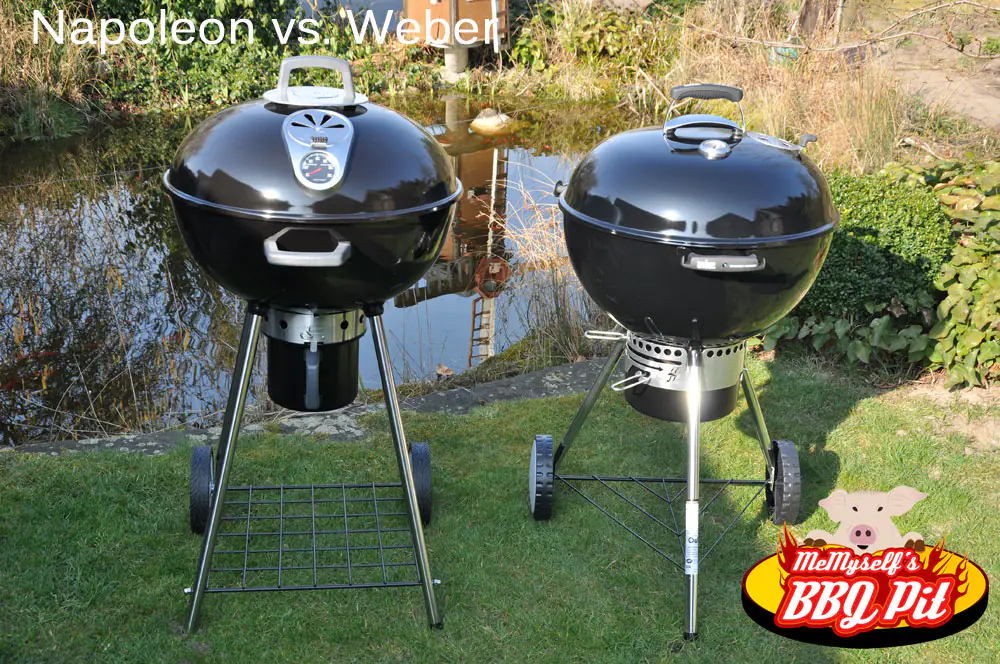 Kugelgrill kaufen? Napoleon NK22CK vs. Weber Mastertouch GBS 57cm