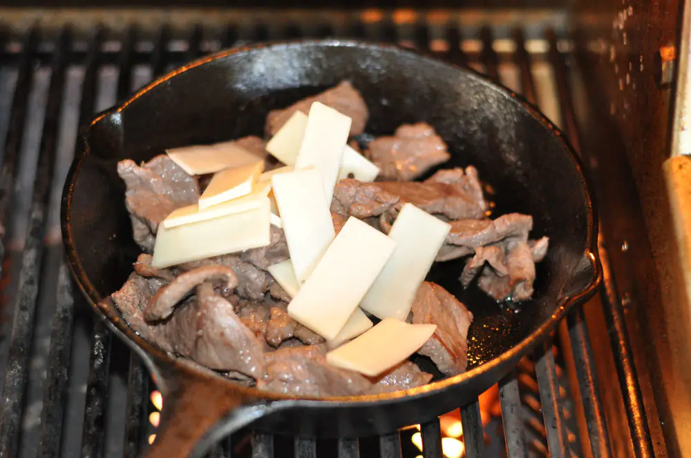 Provolone für Cheesesteak