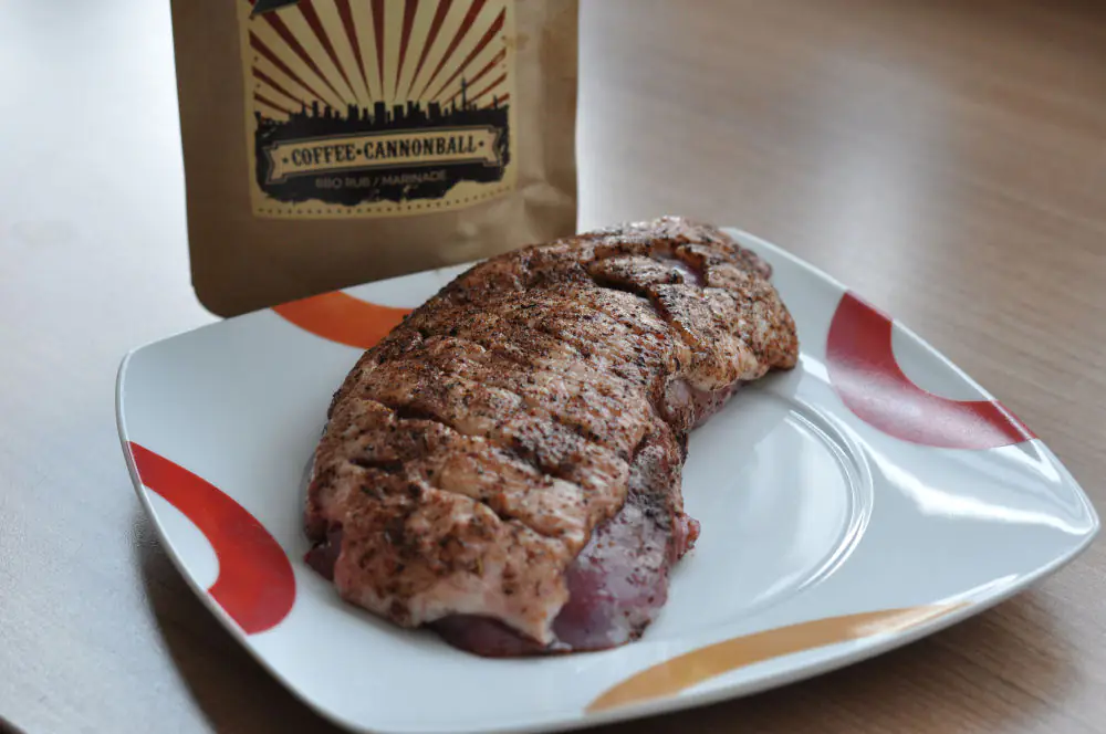 Coffee Cannonball Entenbrust mit Mango-Minz-Chutney 1 Coffee Cannonball Entenbrust