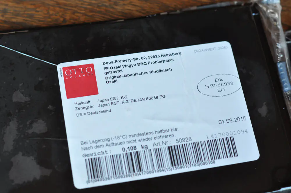 Japanisches Kobe Beef und Ozaki Beef im Test 2 Ozaki Wagyu Beef
