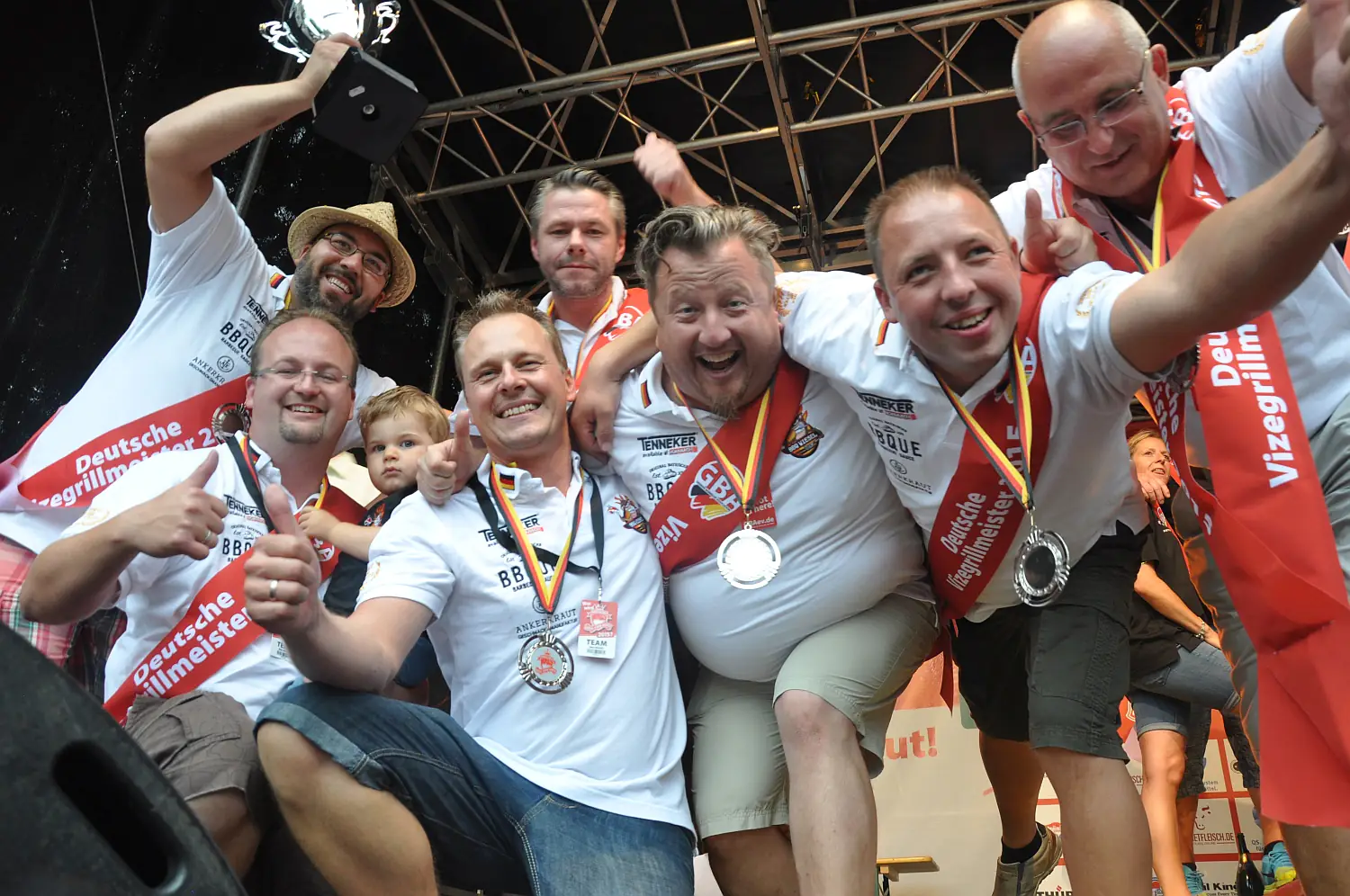 Deutsche Grillmeisterschaft 2015 - Vizemeister der Profis BBQ Wiesel