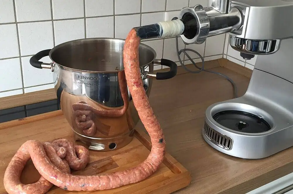 Griechische Bratwurst selbst gemacht 6 Griechische Bratwurst