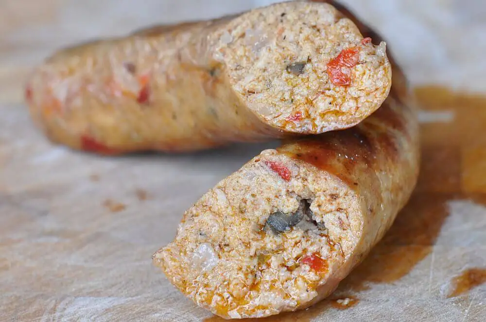 Griechische Bratwurst selbst gemacht 9 Griechische Bratwurst