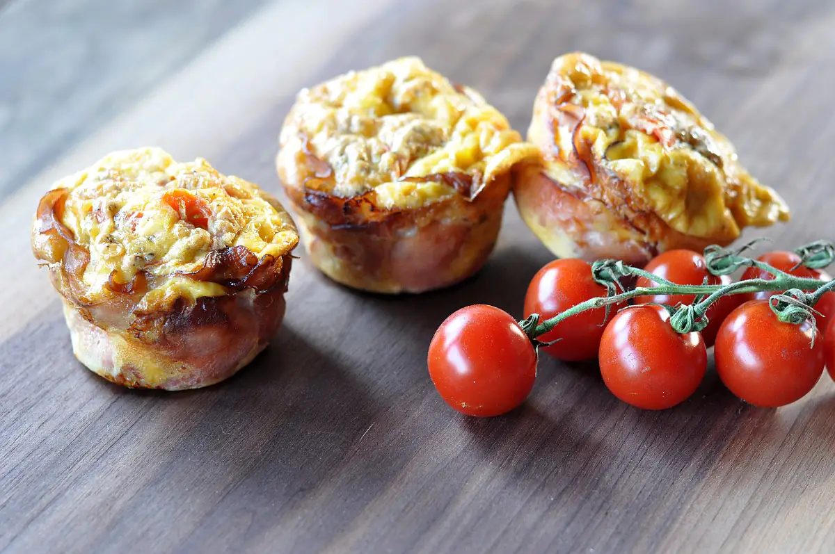 Bacon & Egg Muffins – Frühstücksmuffins