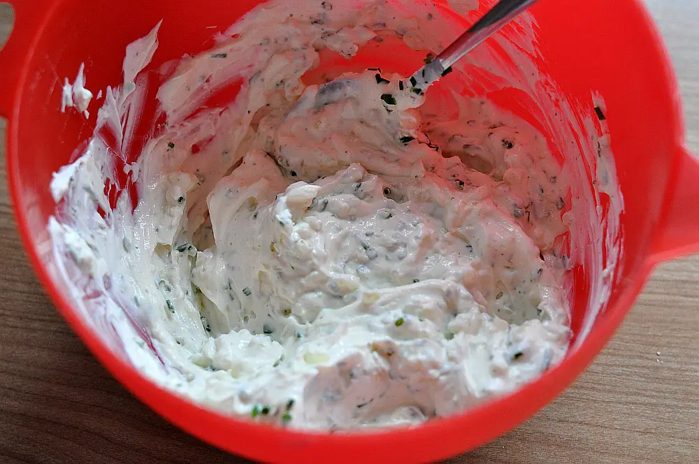 Sour Cream Dip 1 Sauerrahm Dip