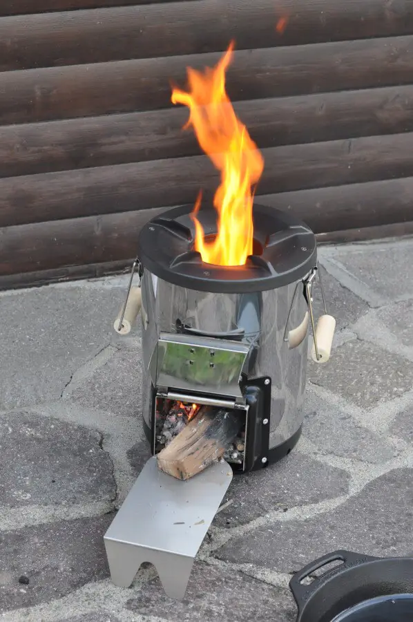 Petromax Raketenofen rf33 (Rocket Stove) im BBQPit-Test 5 Petromax Raketenofen-rf33