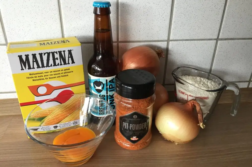 Pit Powder Zwiebelringe im Craft-Beer-Teig 1 Pit Powder Zwiebelringe