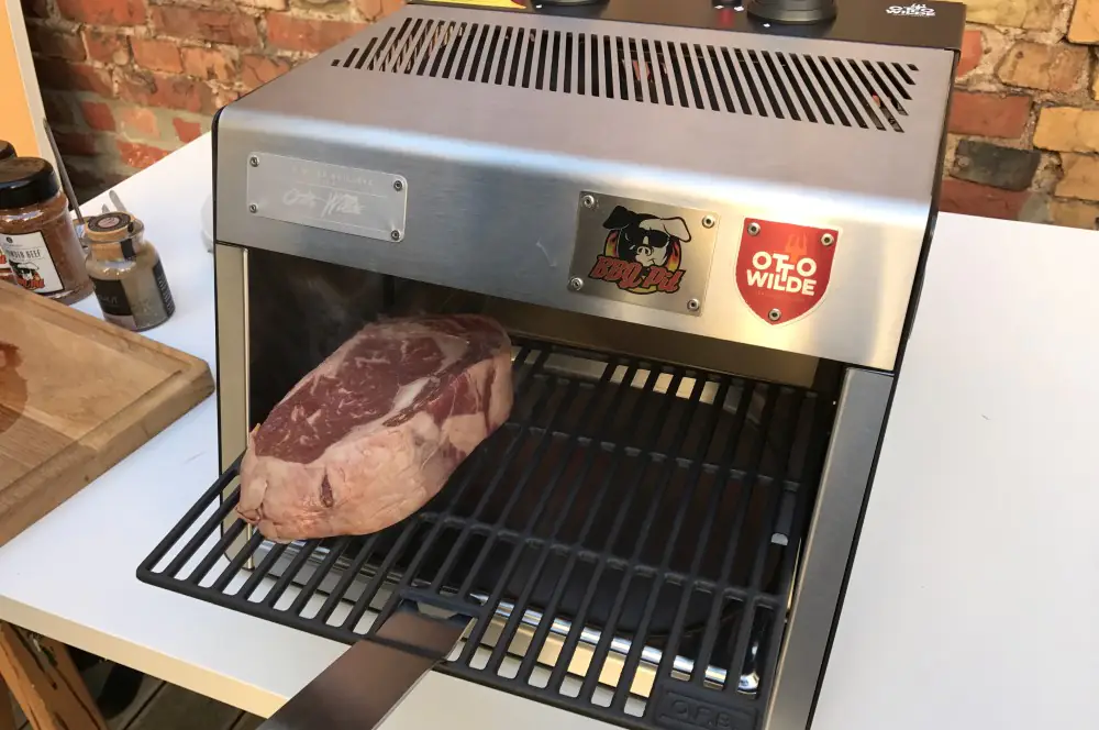 Rib Eye Steak vom O.F.B. - Das perfekte Steak vom Over-Fired Broiler? 2 Rib Eye Steak vom O.F.B.