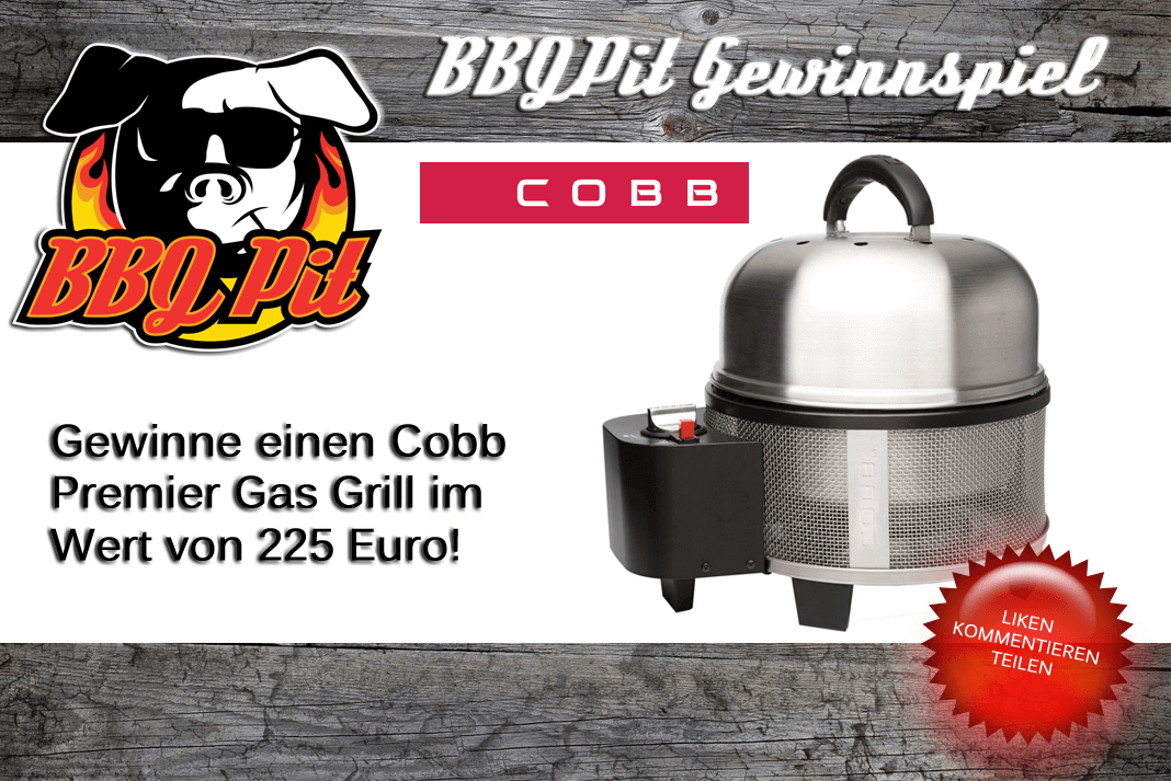 Cobb-Gewinnspiel: Gewinne einen Cobb Gasgrill im Wert von 225 Euro
