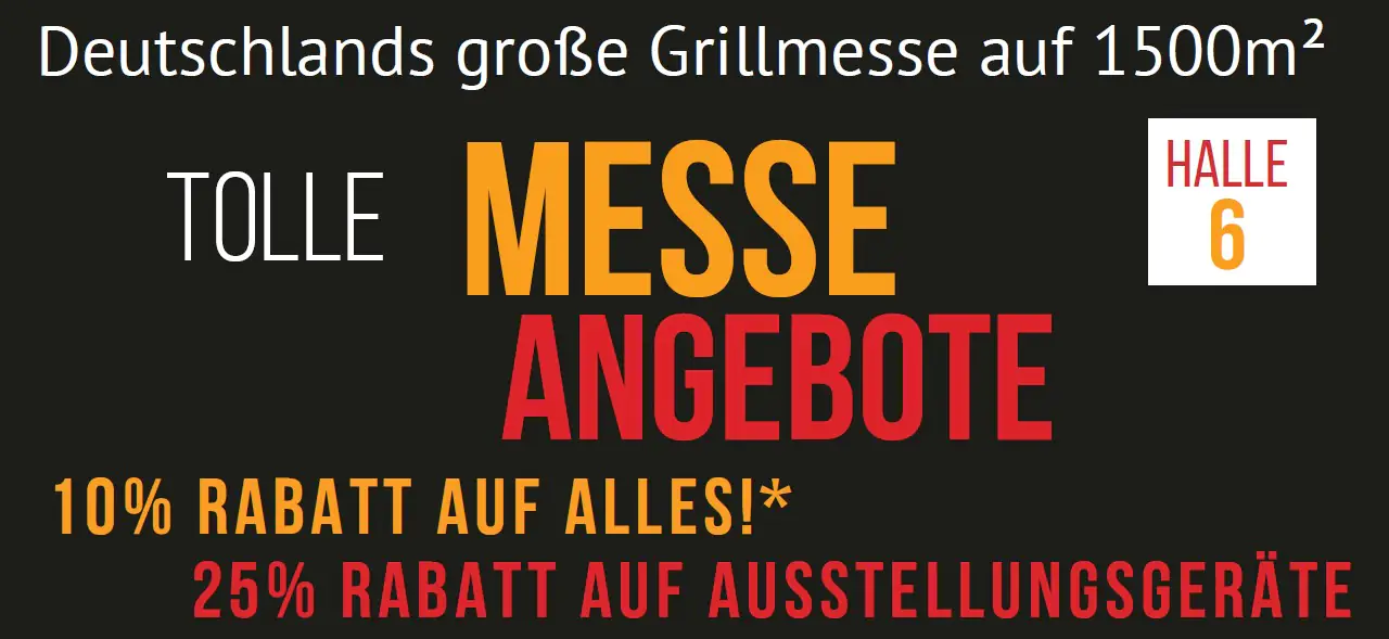 Grillfürst Grillmesse vom 16.-19. März 2017 auf der Trendmesse Fulda grillfürst rhein-main-Grillfuerst Trendmesse Fulda-Grillfürst Rhein-Main in Gründau