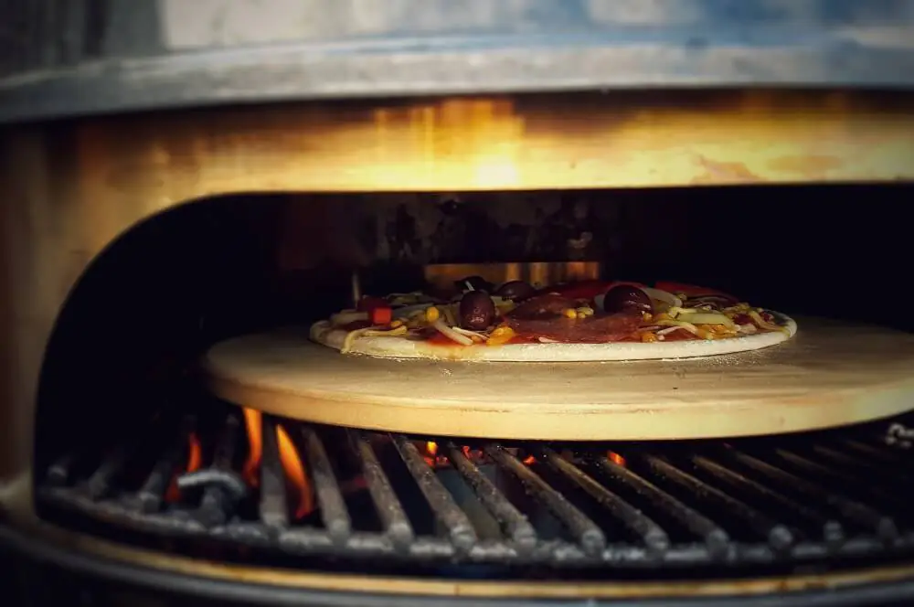 Pizza vom Grill