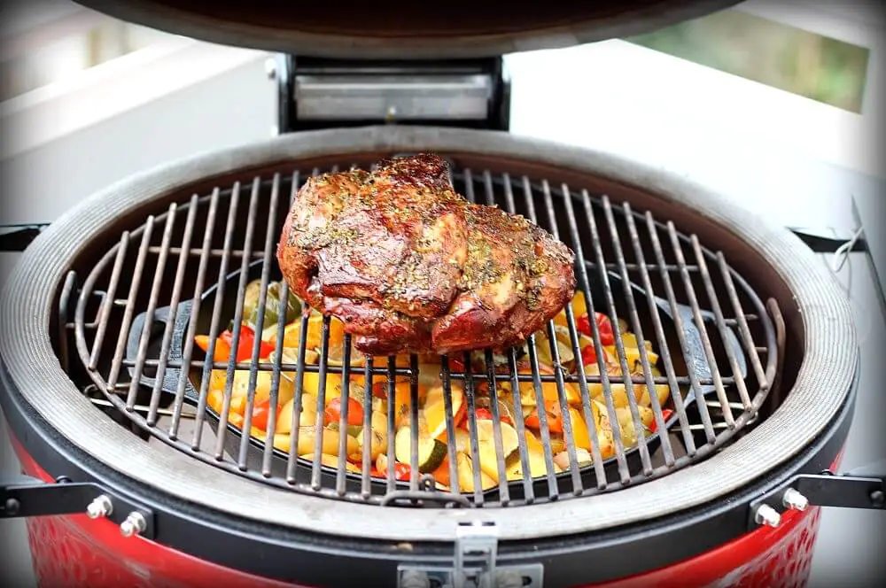 Lammkeule vom Grill mit mediterranen Kräutern 7 Lammkeule vom Grill