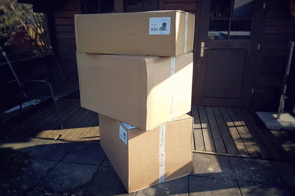Schickling PremioGas XL "Barbecue" Gasgrill im Test 2 Anlieferung des Schickling PremioGas XL "Barbecue"