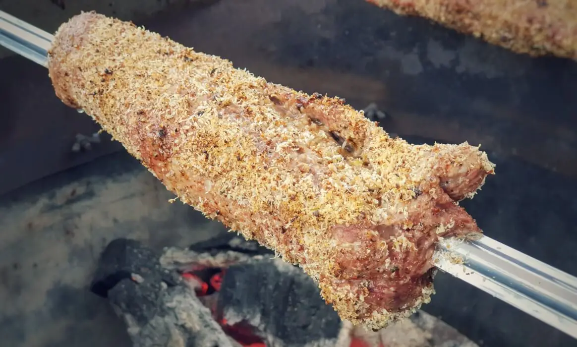 Schweinefilet mit Parmesankruste | BBQPit.de geräuchertes schweinefilet-Schweinefilet Parmesankruste-Geräuchertes Schweinefilet &#8211; Filetschinken kaltgeräuchert