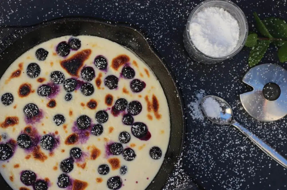 Gratinierte Mascarpone mit Blaubeeren 4 Gratinierte Mascarpone mit Blaubeeren