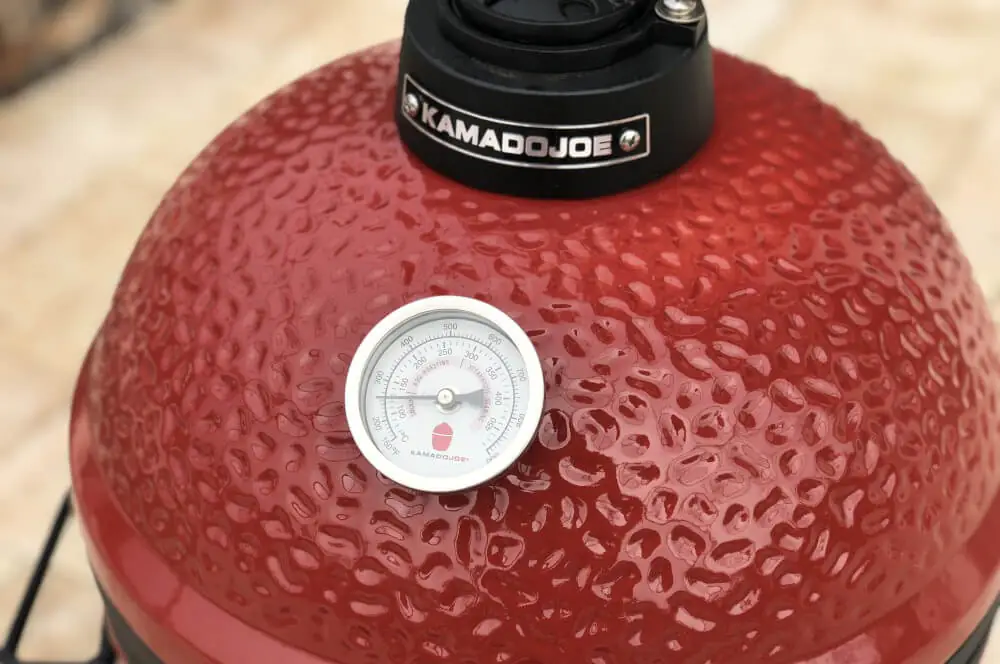Scotch BBQ Eggs - Eier im Hackmantel vom Grill 7 Der Kamado Joe wird auf 120 Grad C eingeregelt