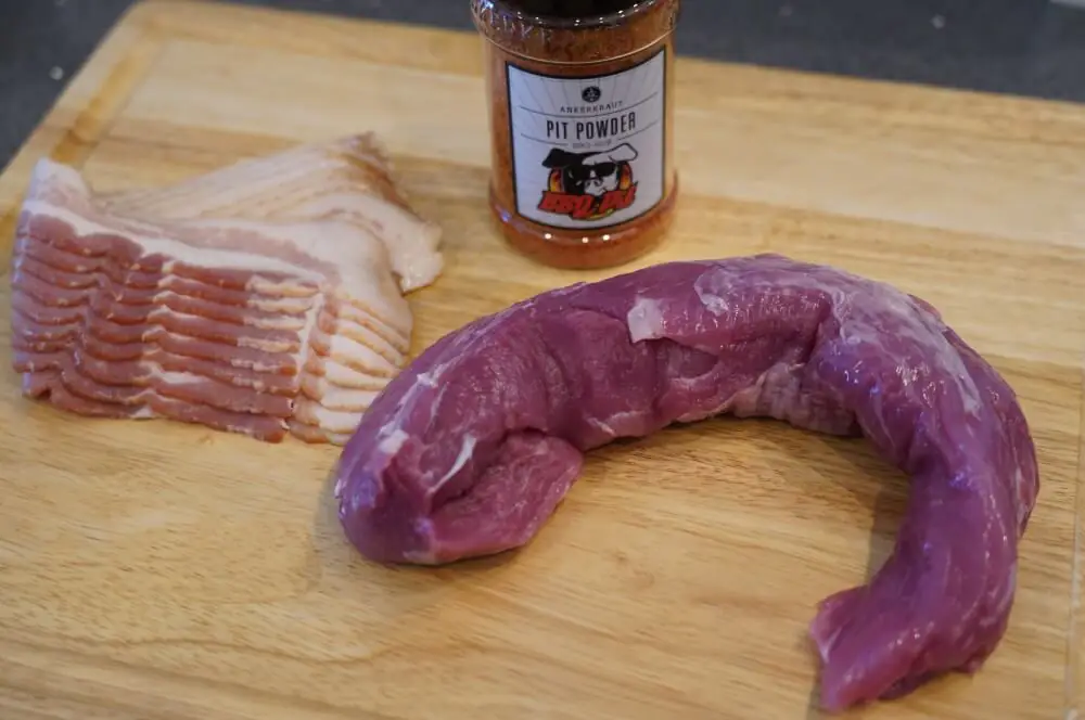 Schweinefilet im Speckmantel - innen saftig, außen knusprig! 1 Alle Zutaten für Schweinefilet im Speckmantel