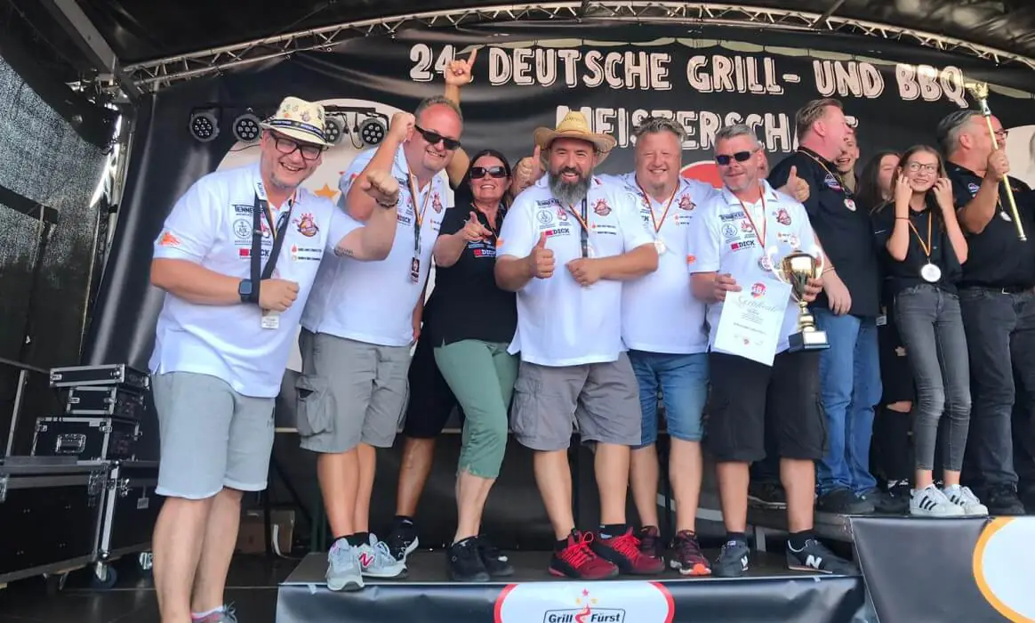 Deutsche Grillmeisterschaft 2019 - 3.Platz mit den BBQ Wieseln