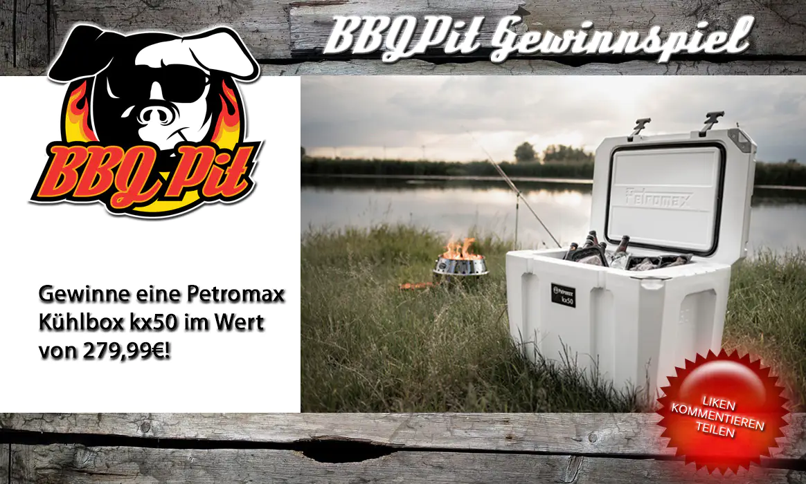 Gewinne eine Petromax Kühlbox kx50 im Wert von 279,99€ | BBQPit.de